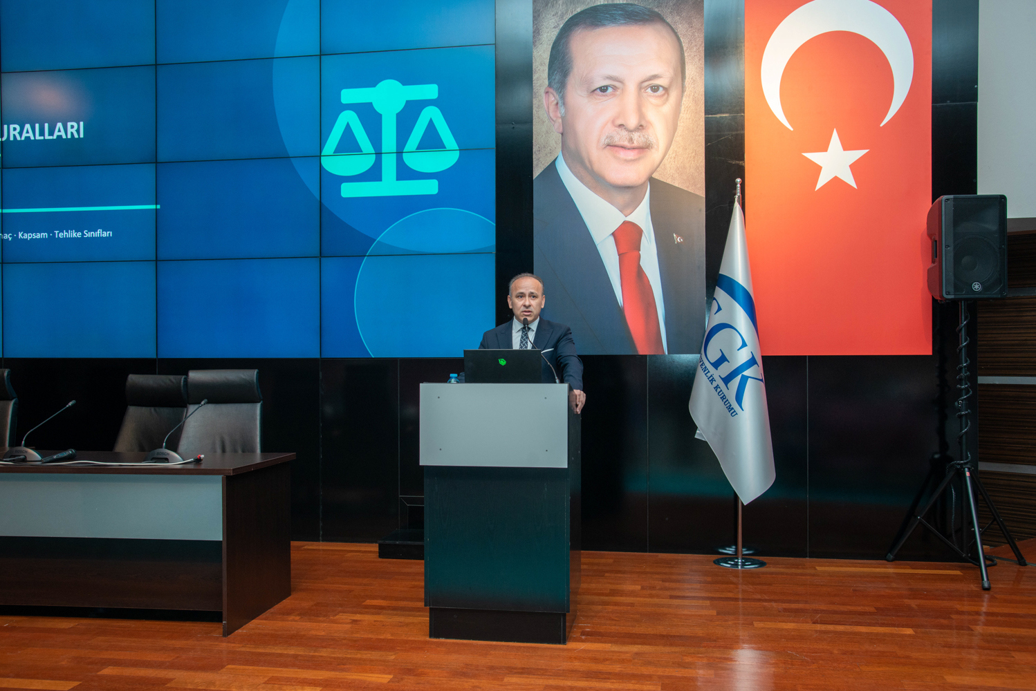 SGK’de “İş Sağlığı ve Güvenliği Eğitimi” Düzenlendi